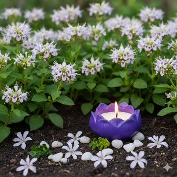 Exquisite Patchouli Candle | Lotus