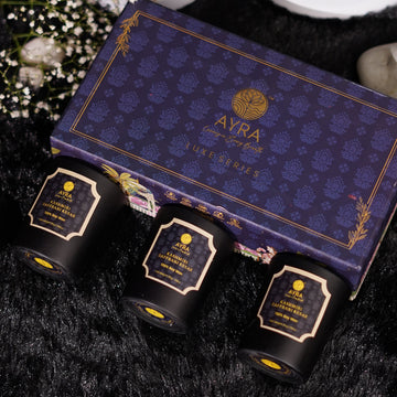 Kashmiri Zaffrani Kesar Candle | Set of 3