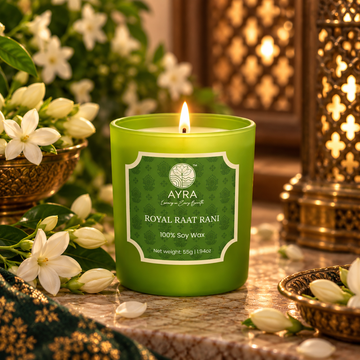 Royal Raat Rani Candle| Shot Glass