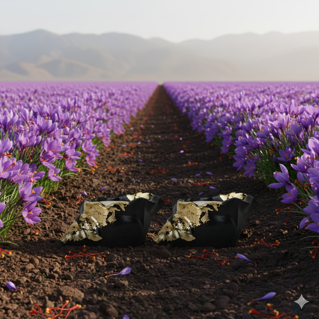 Kashmiri Zaffrani Kesar Candle | Shankh Set of 2