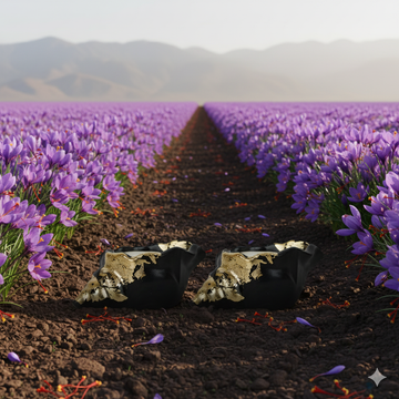 Kashmiri Zaffrani Kesar Candle | Shankh Set of 2