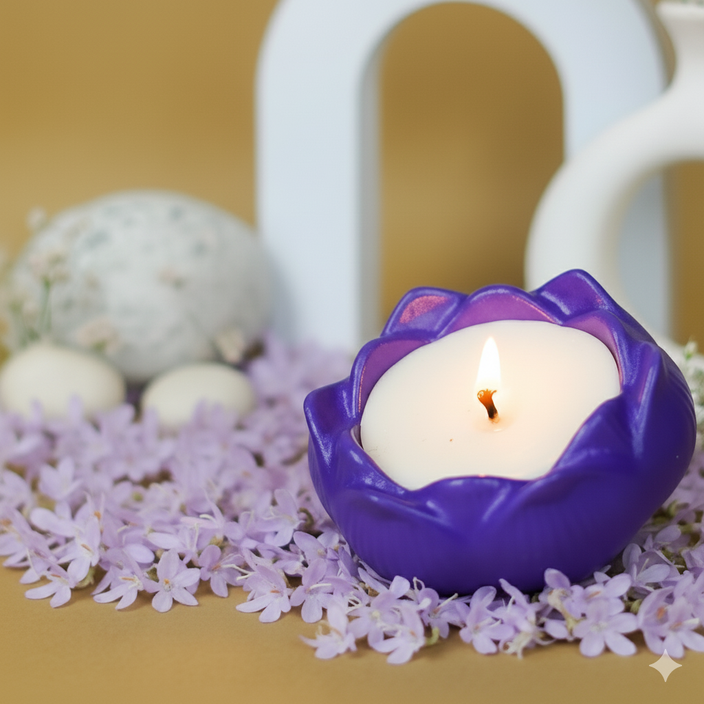 Exquisite Patchouli Candle | Lotus