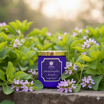 Exquisite Patchouli Candle | Big Glass