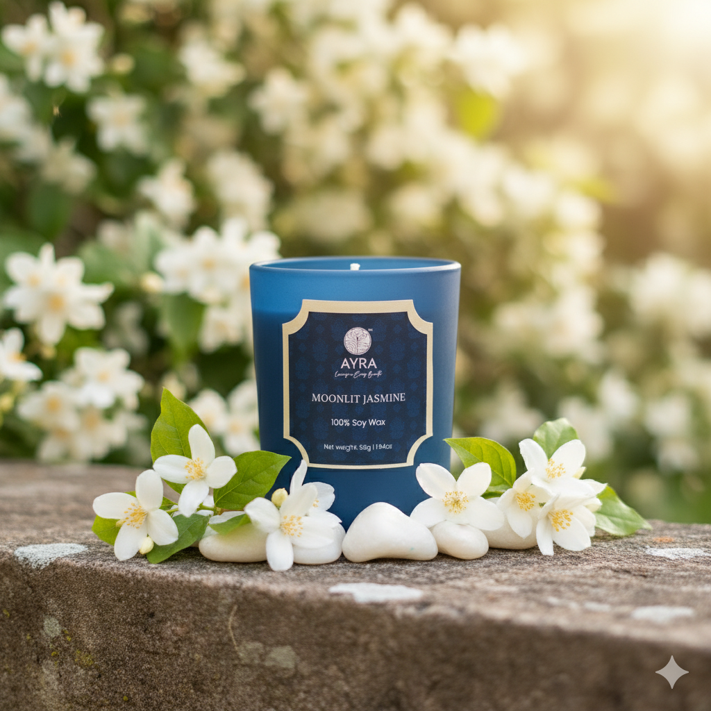 Moonlit Jasmine Candle | Shot Glass