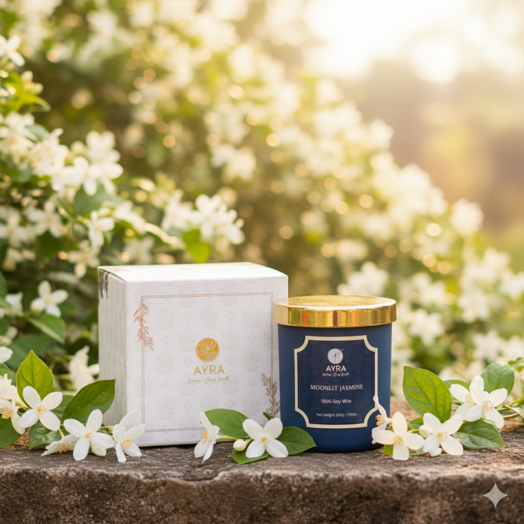 Moonlit Jasmine Candle | Big Glass