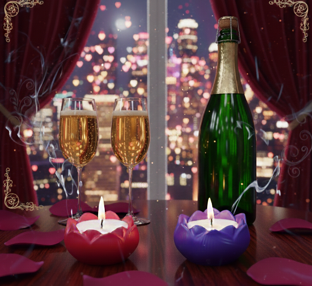 Soulfire | Exquisite Patchouli/Divine Sandal | Lotus Set of 2