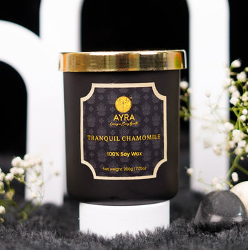 Tranquil Chamomile Candle | Big Glass